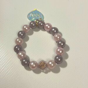 BFF heart charm bracelets bundle 2